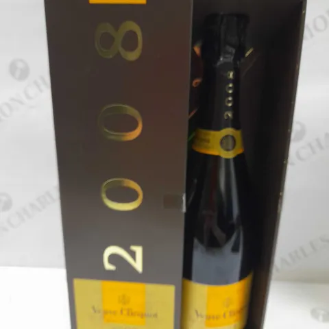 BOXED VEUVE CLICQUOT 2008 VINTAGE CHAMPAGNE 750ML