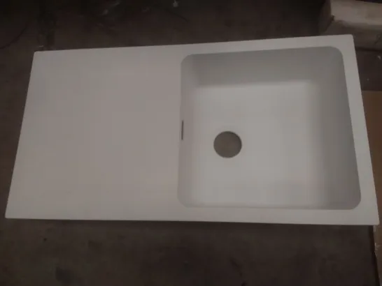 FRANKE JANUS/ORION COMPOSITE WHITE KITCHEN SINK