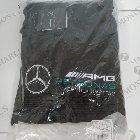 MERCEDED BENZ AMG OVERSIZED HOODIE IN BLACK SIZE WOMENS M