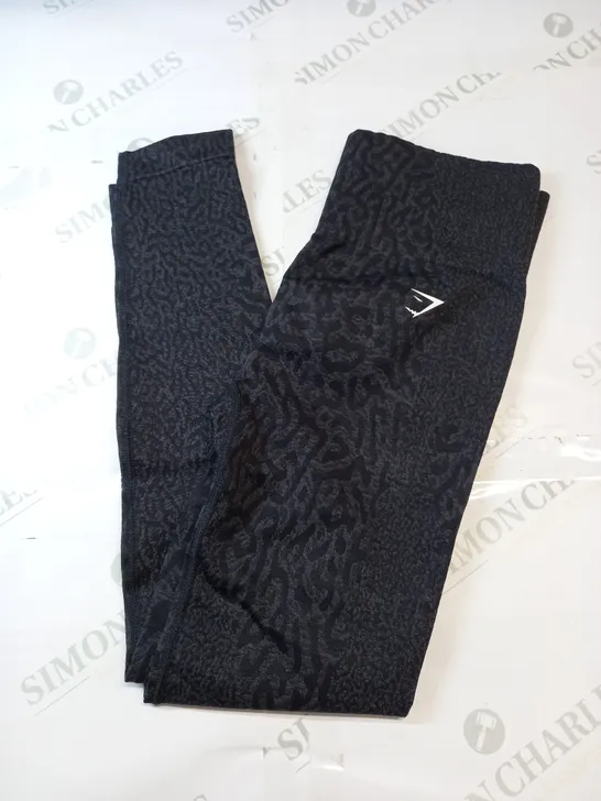 GYMSHARK TRAINING LEGGINGS IN BLACK SIZE MEDIUM