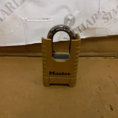 MASTER LOCK M1177EURD BRASS HEAVY DUTY SOLID PADLOCK