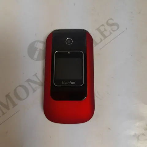 BEAFON SL580A FLIP MOBILE PHONE - RED