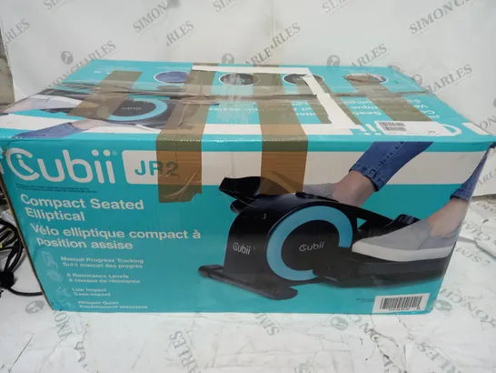 BOXED CUBII JR2 COMPACT SEATED ELLIPTICAL TRAINER