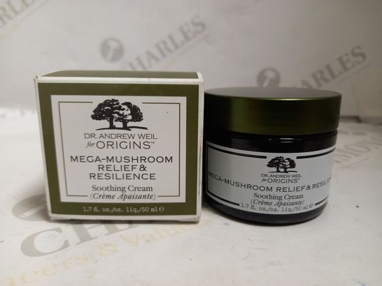 DR ANDREW WEIL FOR ORIGINS MEGA-MUSHROOM RELIEF & RESILIENCE SOOTHING CREAM 50ML