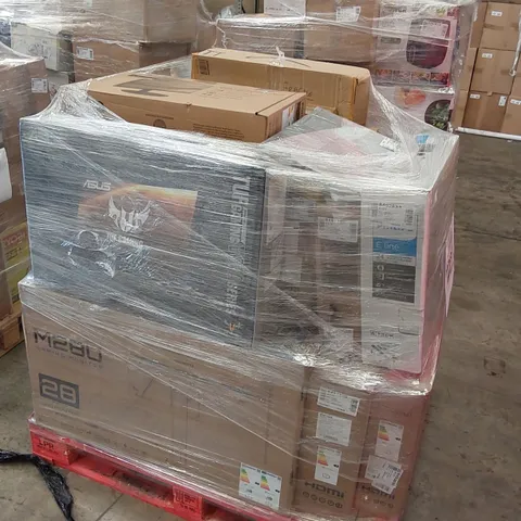 PALLET OF APPROXIMATELY 21 UNPROCESSED RAW RETURN MONITORS TO INCLUDE;