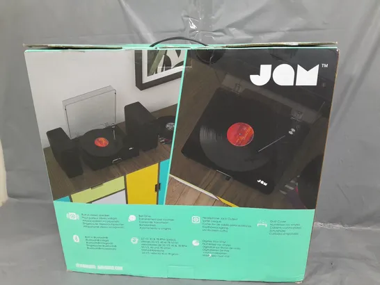 BOXED JAM BLUETOOTH SOUND STREAM+ TURNTABLE 