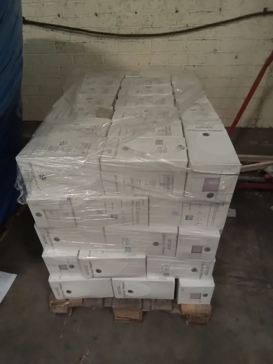 PALLET OF APPROXIMATELY 90 PACKS OF 44 BRAND NEW MAT VIOLET ASTUCE COLLECTION MAISON TILES- EACH PACK COVERS APPROXIMATELY 1M² (TOTAL APPROX. 90 SQ.METRES)