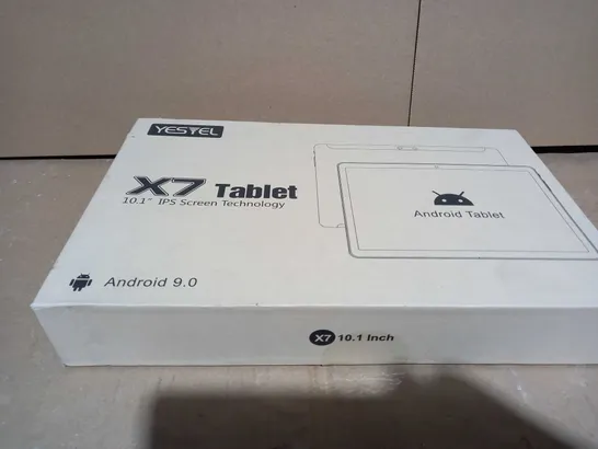 BLACK YESTEL X-SERIES ANDROID TABLET X7