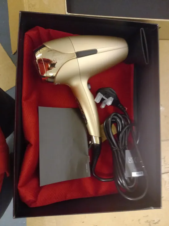 HELIOS PROFESSIONAL HAIRDRYER WITH EXCLUSIVE RED VELVET LUXUARY ZIP BAG