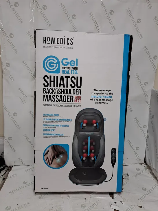 HOMEDICS GEL BACK AND SHOULDER MASSAGE