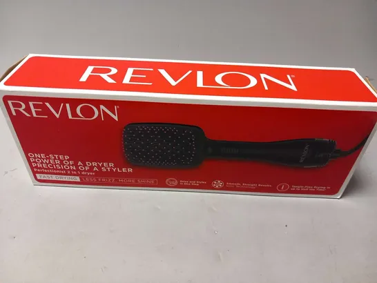 BOXED REVLON ONE-STEP POWER OF A DRYER PRECISION OF A STYLER PERFECTIONIST 2 IN 1 DRYER