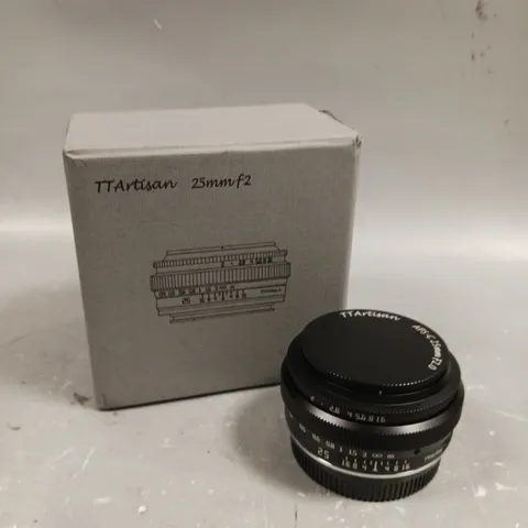 BOXED TTARTISAN 25MM F2 CAMERA LENS 