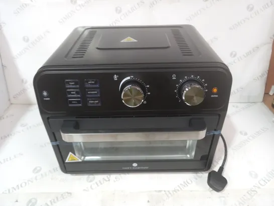 BOXED COOK'S ESSENTIAL 21-LITRE AIRFRYER OVEN IN BLACK 