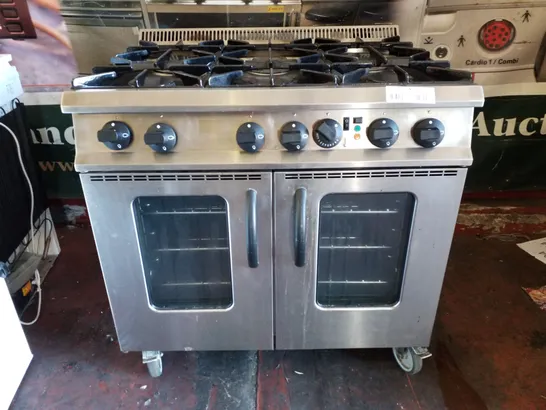 MOORLAND VULCAN 6 BURNER GAS COOKER