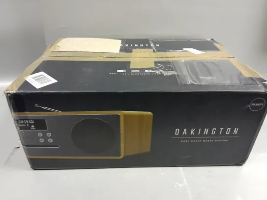 BOXED MAJORITY OAKINGTON DAB+ RADIO MUSIC SYSTEM