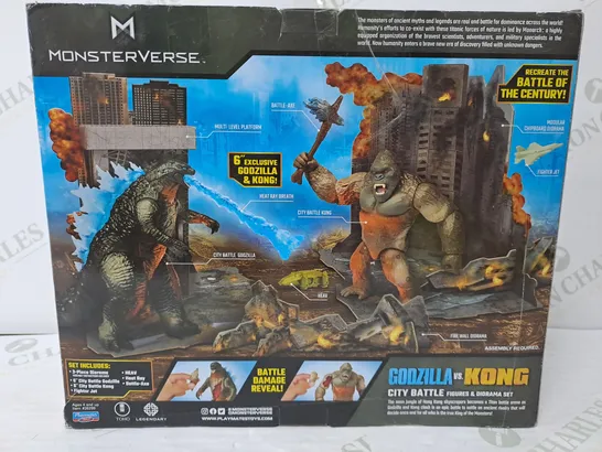 GODZILLA VS KONG CITY BATTTLE MONSTERVERSE