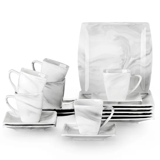 BOXED JALIYIAH 18 PIECE DINNERWARE SET (1 BOX)