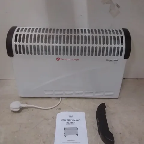 BOXED 2KW CONVECTOR HEATER ( MISSING LEG)