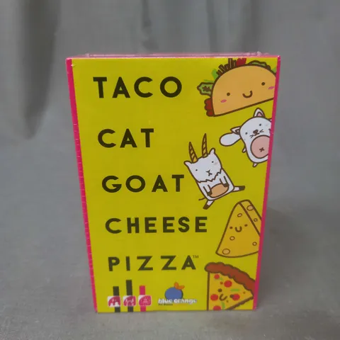 BOXED AND SEALED TACO CAT GOAT CHEESE PIZZA CARD GAME