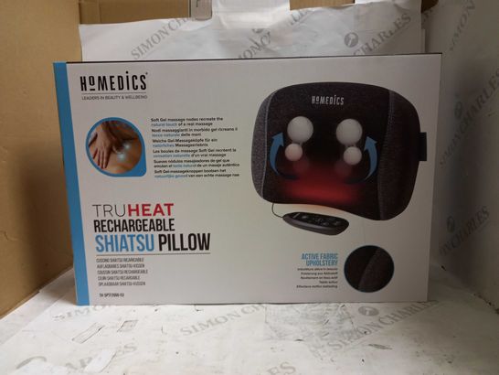 HOMEDICS TRUHEAT SHIATSU RECHARGEABLE PILLOW