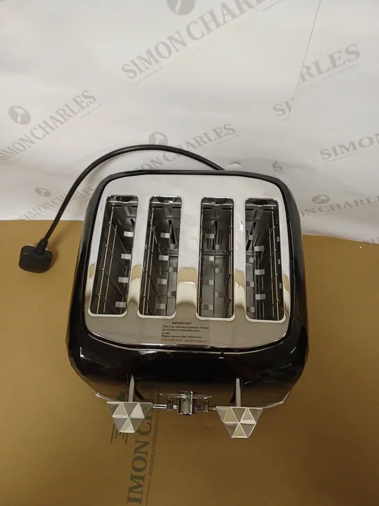 DE'LONGHI BRILLANTE CTJ4003BK 4-SLICE TOASTER