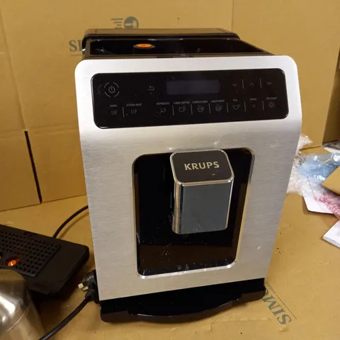 KRUPS EA891D27 EVIDENCE MILK AUTOMATIC COFFEE MACHINE, ESPRESSO, CAPPUCCINO, 15 DRINK OPTIONS, BEAN TO CUP, TEA
