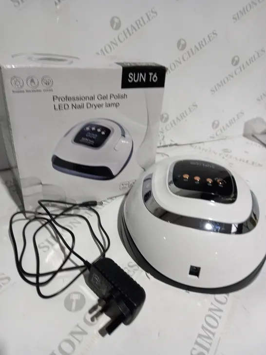 BOXED PROFESSIONAL GEL POLISH NAIL DRYER