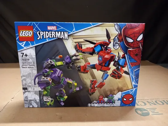 BRAND NEW LEGO MARVEL SPIDER-MAN 76219 MECH BATTLE SET