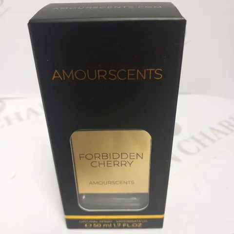 BOXED AMOURSCENTS FORBIDDEN CHERRY NATURAL SPRAY 50ML