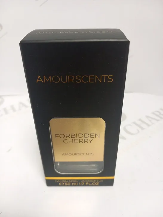 BOXED AMOURSCENTS FORBIDDEN CHERRY NATURAL SPRAY 50ML