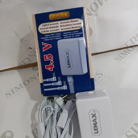 LEMAX 3-OUTPUT POWER ADAPTER (4.5V)