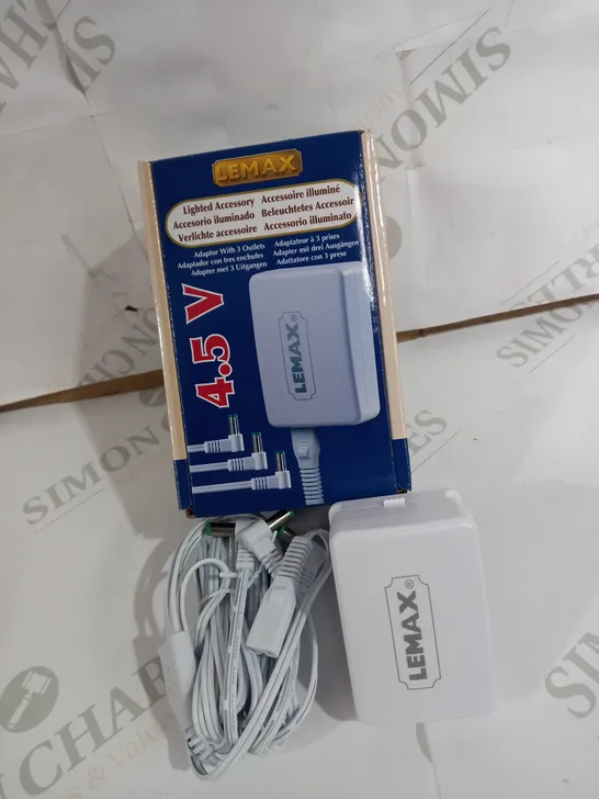 LEMAX 3-OUTPUT POWER ADAPTER (4.5V)