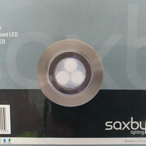 BOXED SAXBY LIGHTING SONIK 2 OUTDOOR LIGHT DECKING LED [SET OF 2]