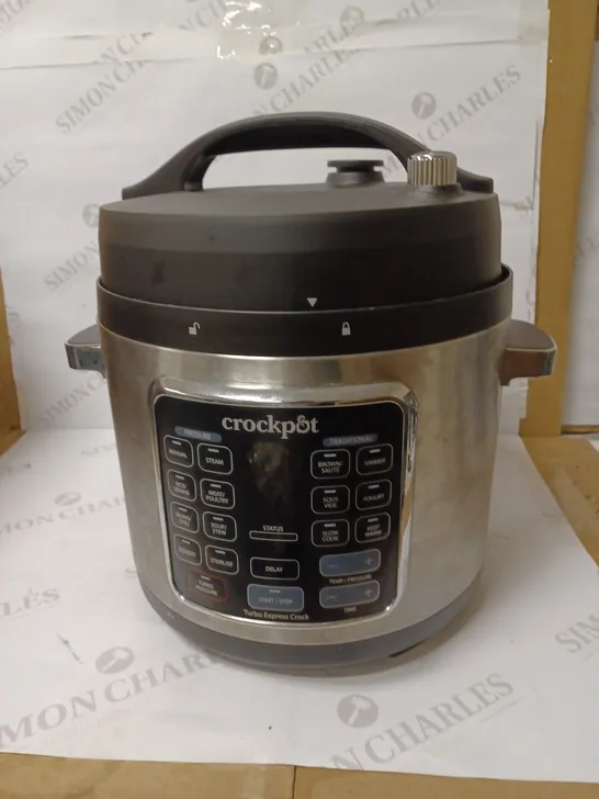 CROCKPOT TURBO EXPRESS PRESSURE MULTICOOKER