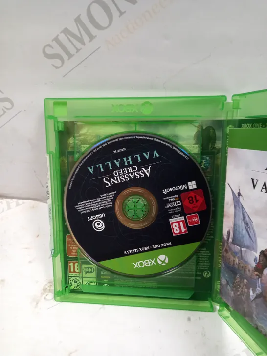 ASSASSINS CREED VALHALLA ON XBOX ONE/ XBOX SERIES X