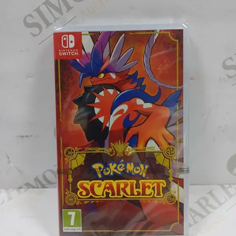 POKEMON SCARLET FOR THE NINTENDO SWITCH - SEALED 