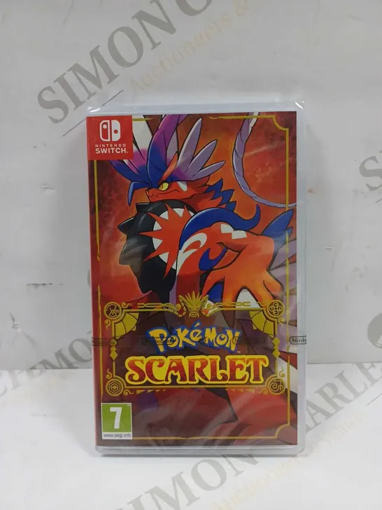 POKEMON SCARLET FOR THE NINTENDO SWITCH - SEALED 