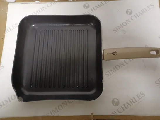 GREENPAN GRILL PAN, NON STICK, TOXIN FREE CERAMIC PAN 