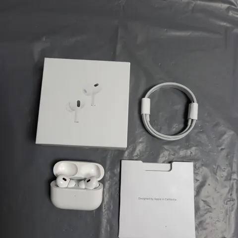 BOXED APPLE AIRPODS PRO 2ND GENERATION WITH MAGSAFE CHARGING CASE IN WHITE