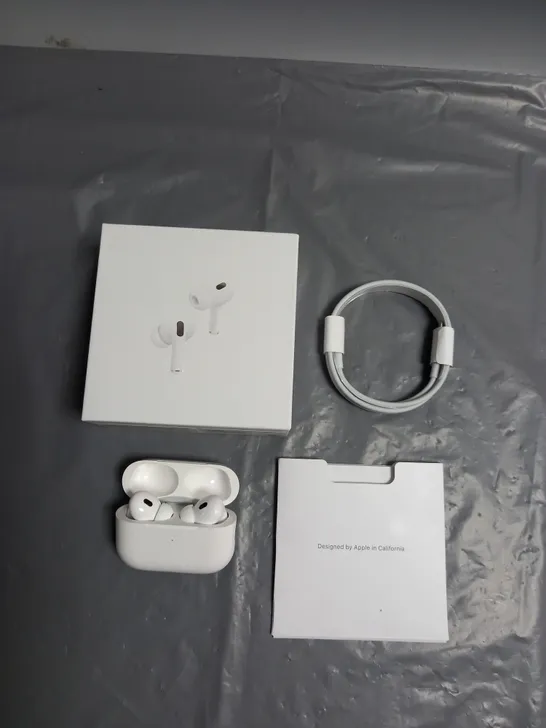 BOXED APPLE AIRPODS PRO 2ND GENERATION WITH MAGSAFE CHARGING CASE IN WHITE