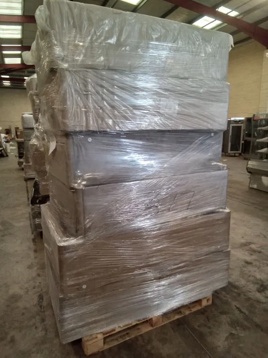 PALLET OF ASSORTED BED PARTS 