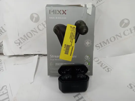 BOXED MIXX STREAMBUDS MINI TRUE WIRELESS EARBUDS