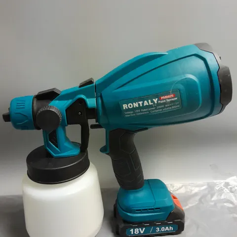 RONTALY PAINT SPRAYER PM8825 18V 3.0AH IN BLUE