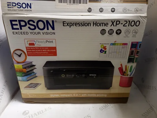 BOXED EPSON EXPRESSION HOME XP-2100 PRINTER