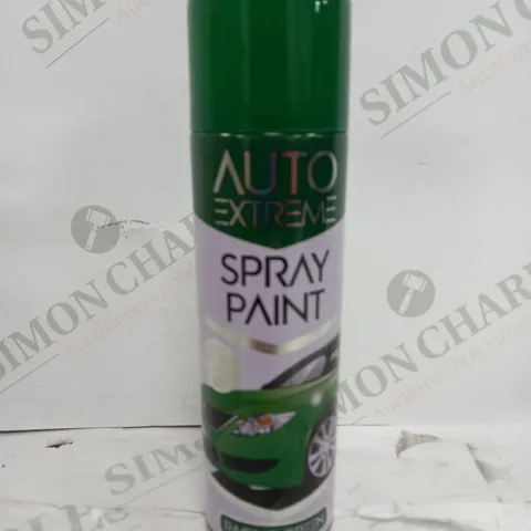 BOX OF 24 AUTO EXTREME SPRAY PAINT - RACING GREEN