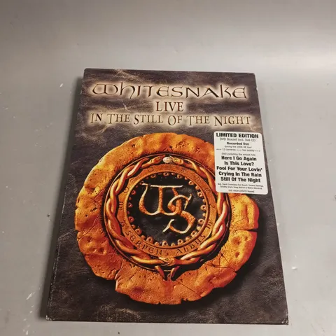 WHITESNAKE LIVE IN THE STILL OF THE NIGHT LIMITED EDITION DVD BOXSET 