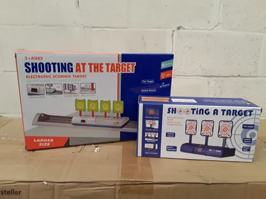 BOX CONTAINING APPROXIMATELY 22 ASSORTED 3/4 SHOOTING TARGETS