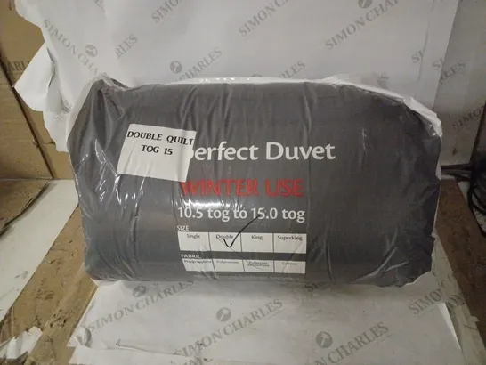 PERFECT DUVET 15TOG DOUBLE SIZED DUVET