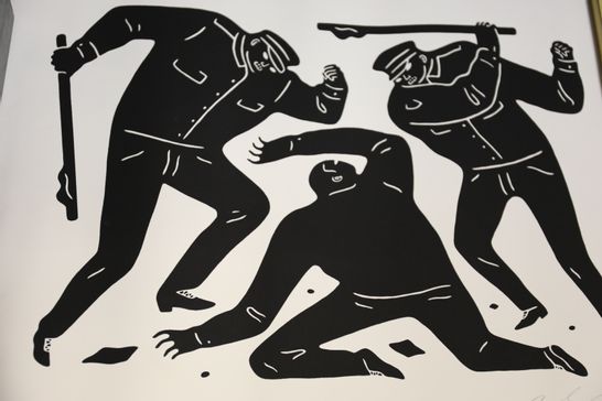 CIVIL RIGHTS (BLACK EDITION), 2015 BY CLEON PETERSON