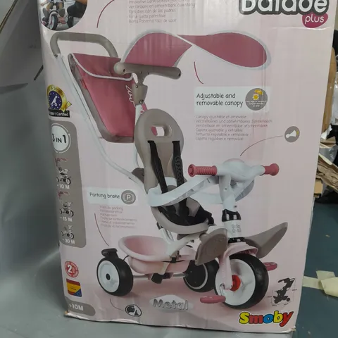 BOXED BABY BALADE PLUS TRICYCLE - PINK